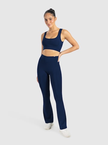 Smilodox Flared Leggings ' Loreen ' in Blauw