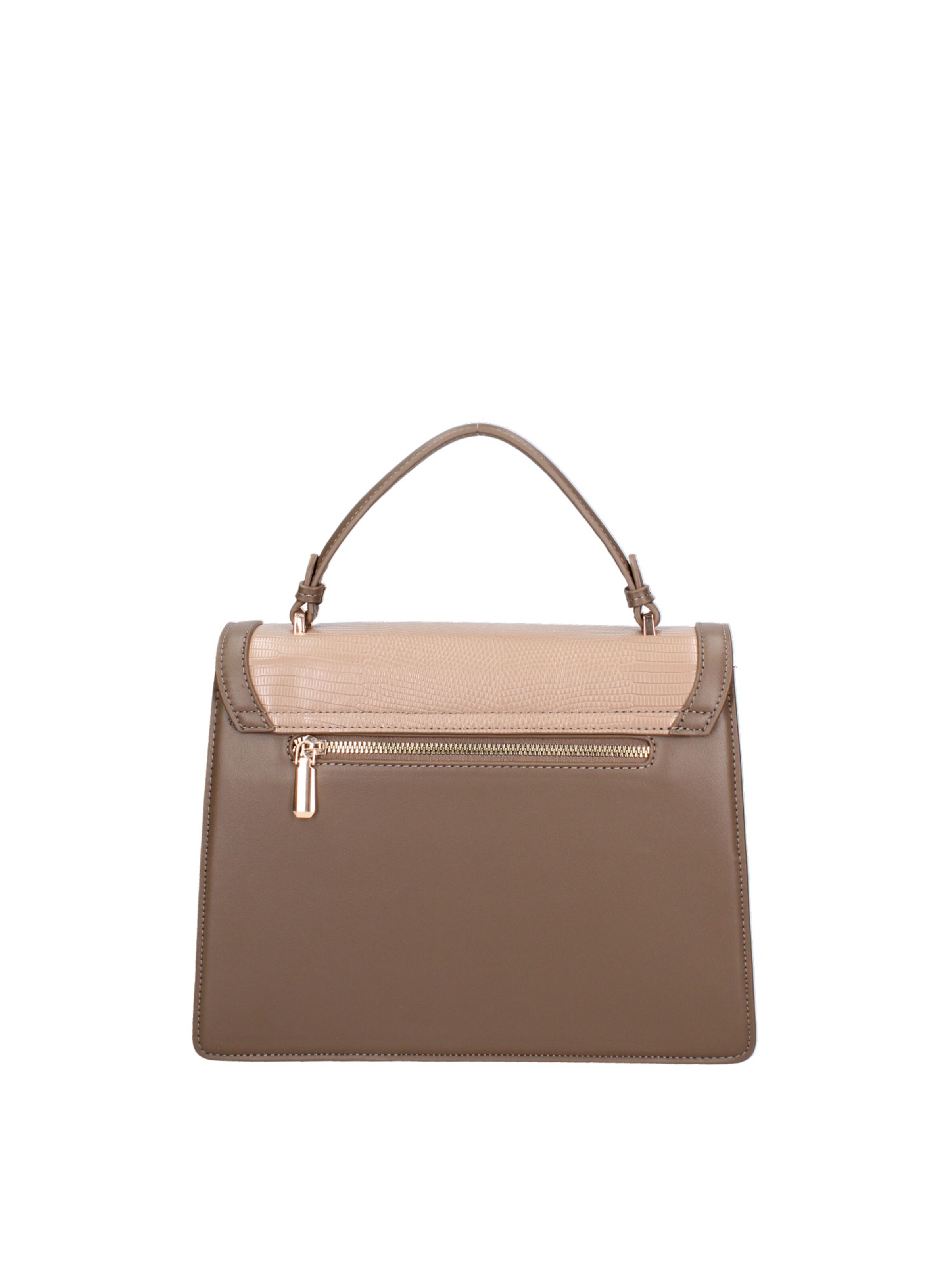 Borsa a mano 'Borsa a Mano Seraphina Ecopelle - Chiusura a Scatto e Tracolla' di Diana&Co. in grigio