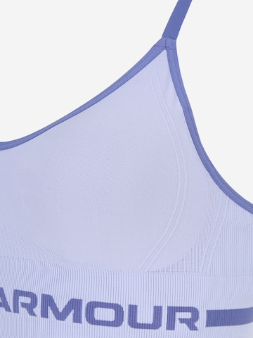 UNDER ARMOUR Bustier Sport-BH in Lila