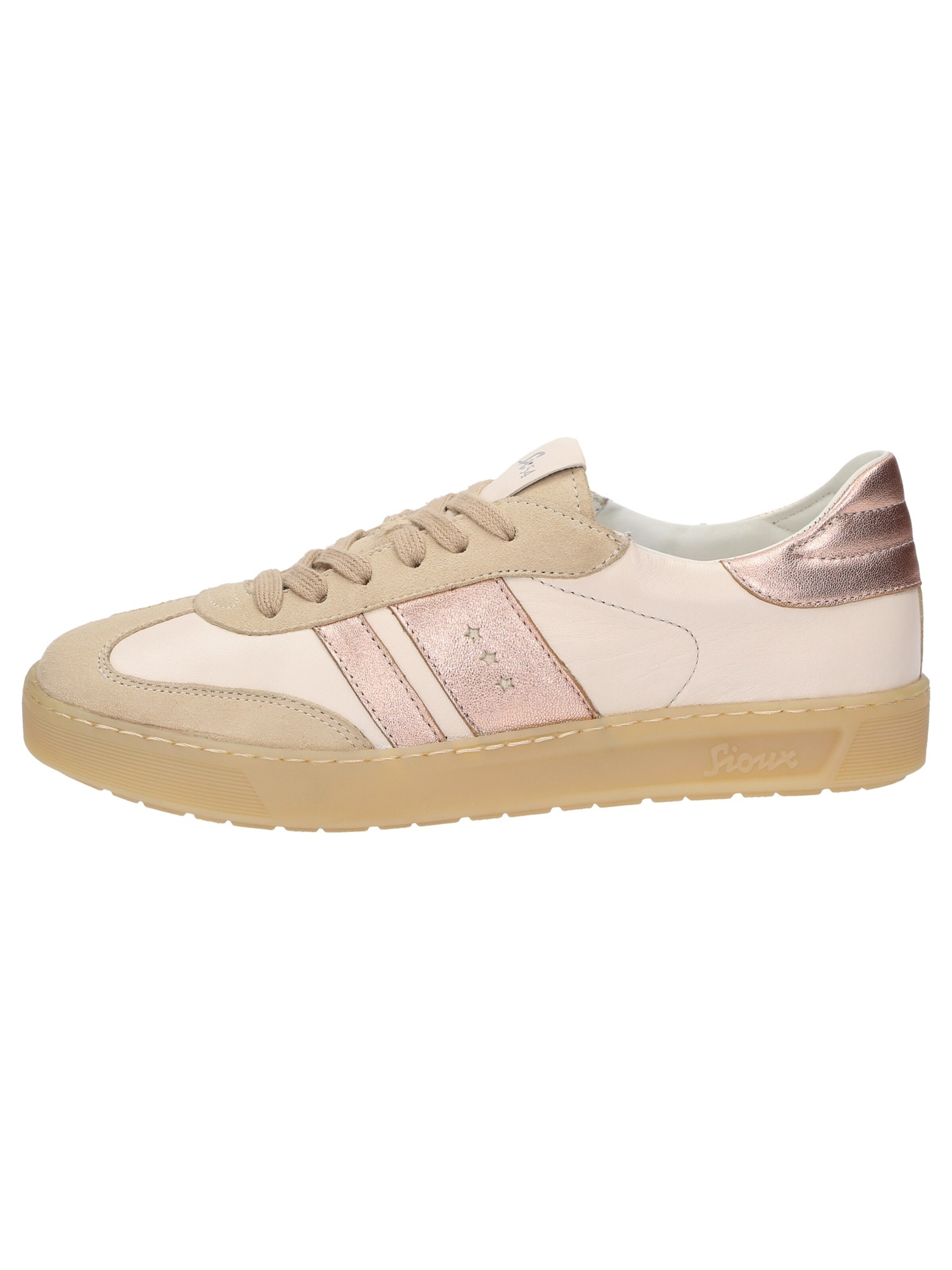 SIOUX Sneakers laag 'Tedroso' in Beige