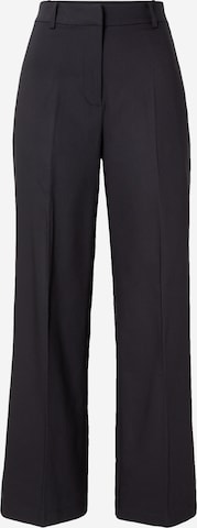 studioselectregular Hlače na crtu - crna boja: prednji dio