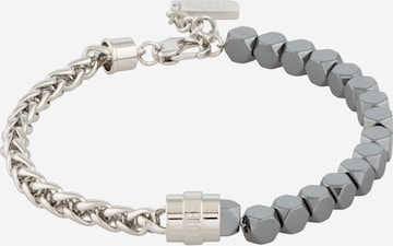 sidabrinė DIESEL Apyrankė: priekis