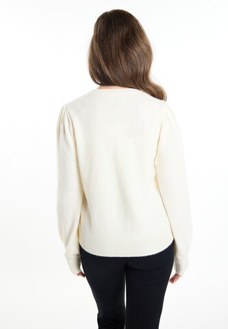 Pull-over 'Lurea' Usha en blanc