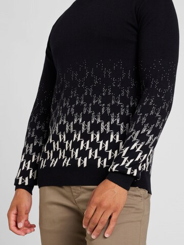 Karl Lagerfeld Sweter w kolorze czarny