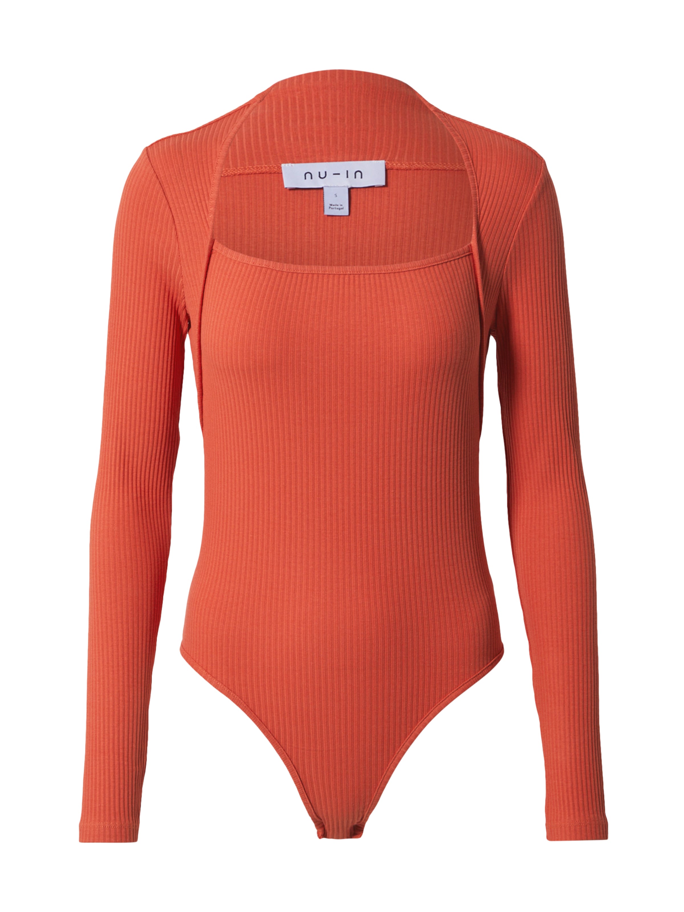 Tricou body de la NU-IN pe roșu: față