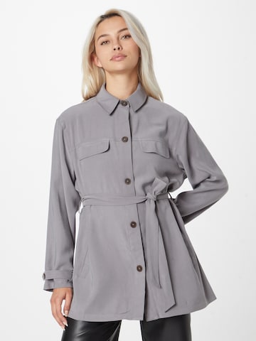 Veste mi-saison Dorothy Perkins en gris : devant