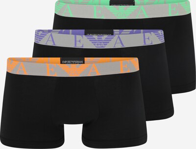 Emporio Armani Boxers en citron vert / violet / orange fluo / noir, Vue avec produit