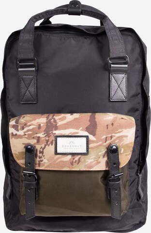 Doughnut Backpack 'Macaroon Tarzan II' in Black