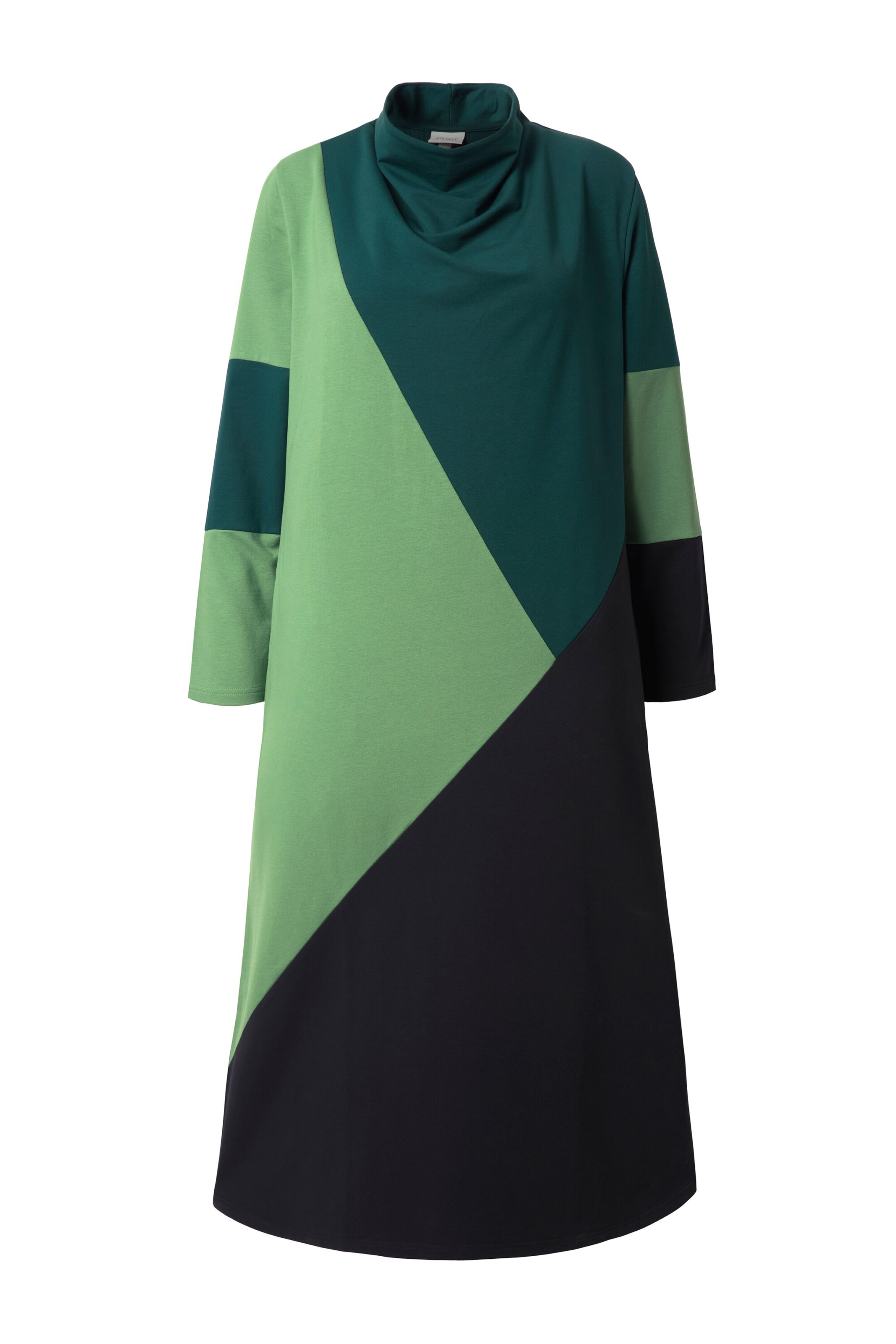 Ulla Popken Jurk in Groen: voorkant