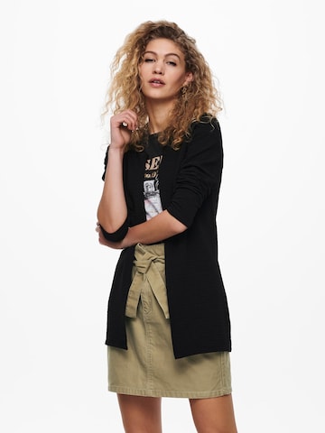 Cardigan 'Leco' ONLY en noir : devant