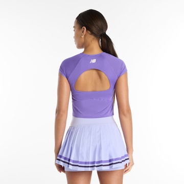 new balance Functioneel shirt 'Tournament Novelty' in Lila
