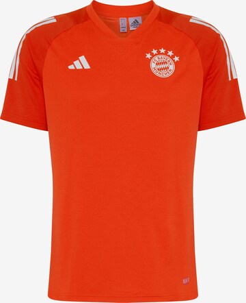 FC BAYERN MÜNCHEN Performance Shirt 'Teamline' in Red: front