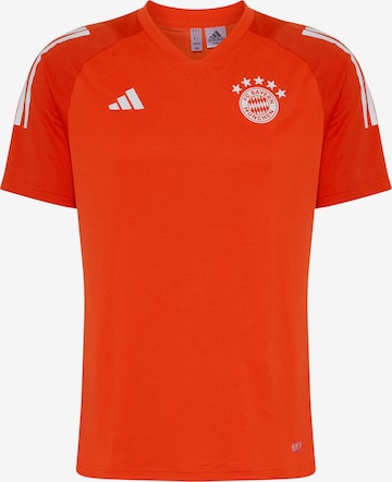 FC BAYERN MÜNCHEN Shirt 'Teamline' in Rot: predná strana