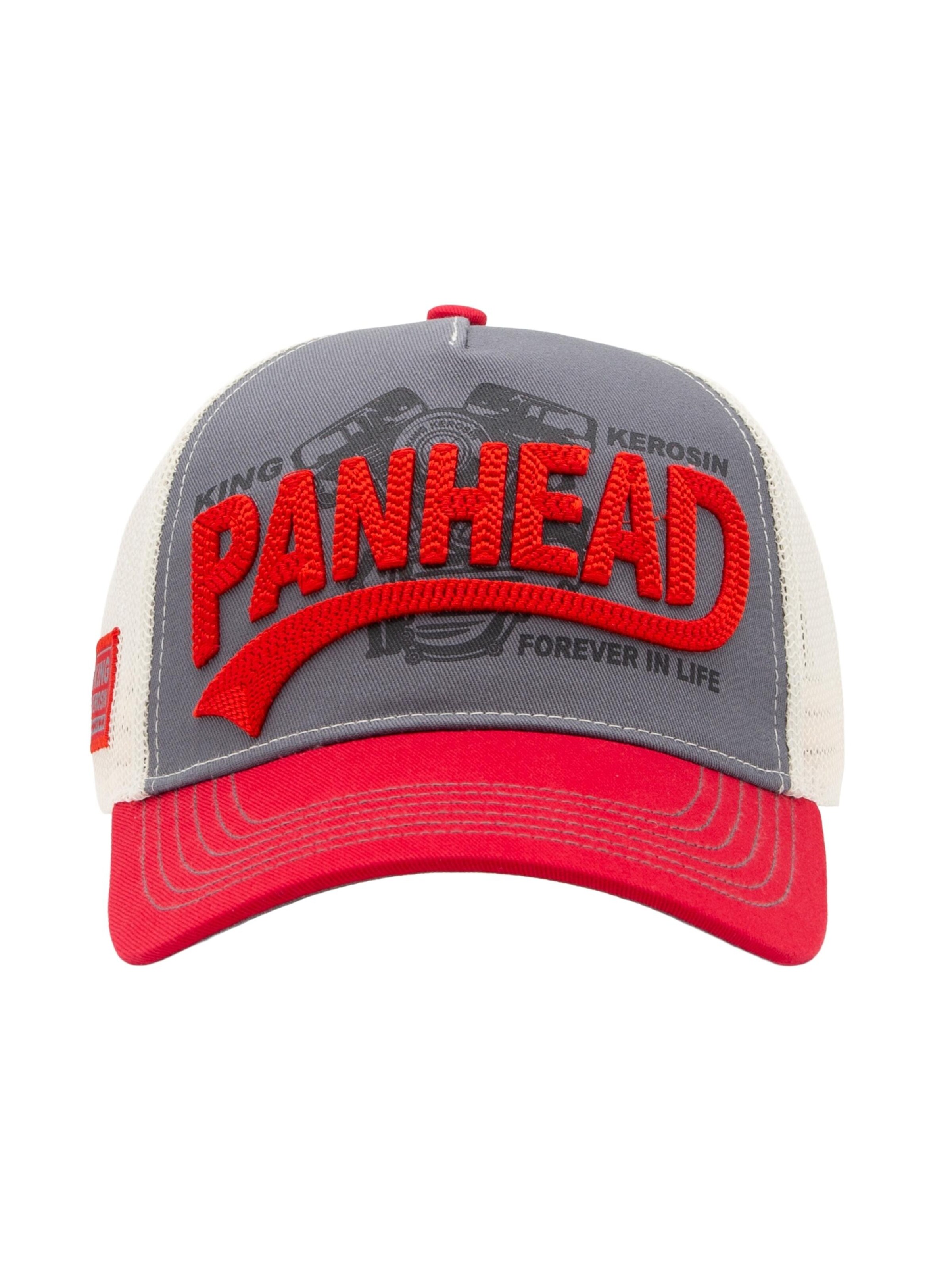 King Kerosin Cap 'Panhead' in Rot