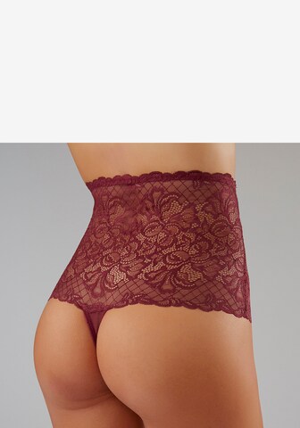 LASCANA Thong in Red: front