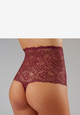 LASCANA Thong in Red: front