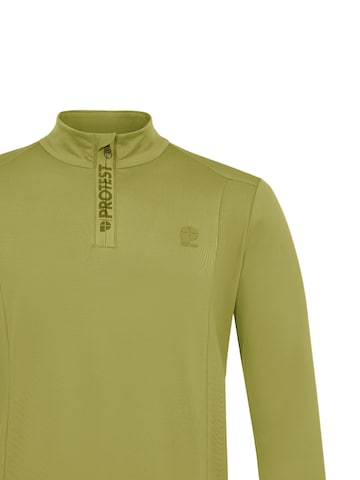 PROTEST Sportsweatshirt 'REWILL' in Grün