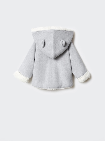 MANGO KIDS Knit Cardigan 'Lulu' in Grey