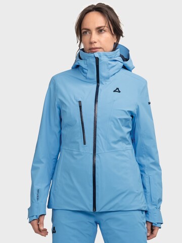 Schöffel Outdoor jacket 'Pontre' in Blue: front