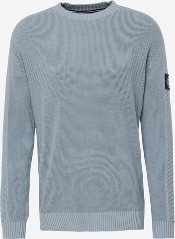 Calvin Klein Jeans Sweater in Grey: front