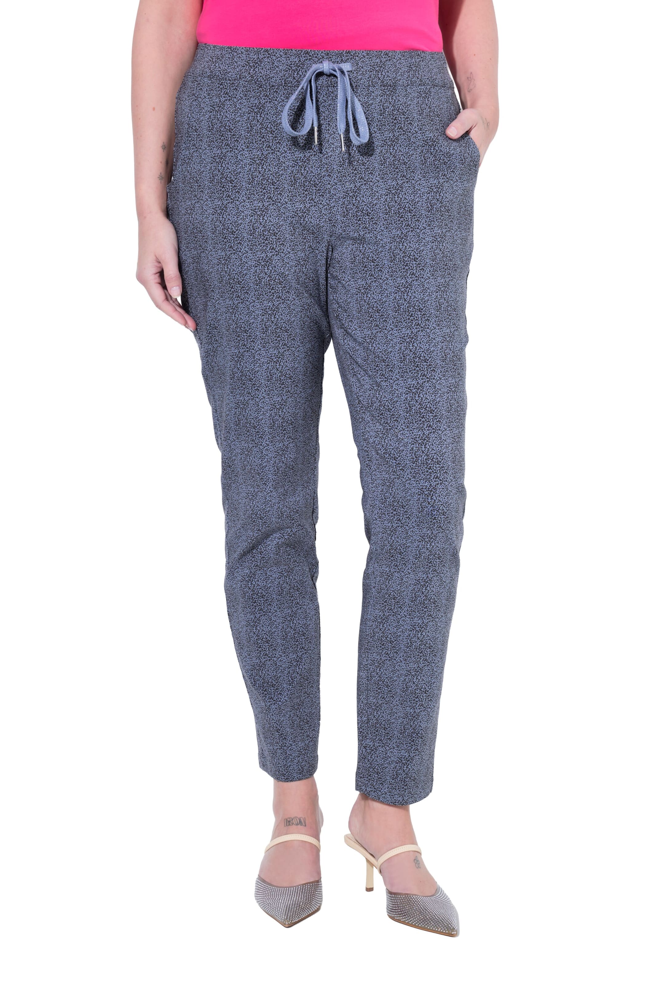 MIAMODA Regular Broek in Grijs: voorkant