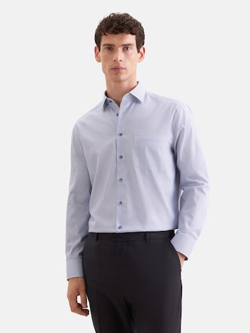 Fit confort Chemise business SEIDENSTICKER en bleu