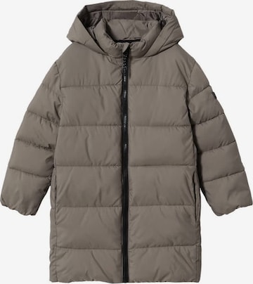 MANGO KIDS Between-Season Jacket 'Amerlong' in Grey: front