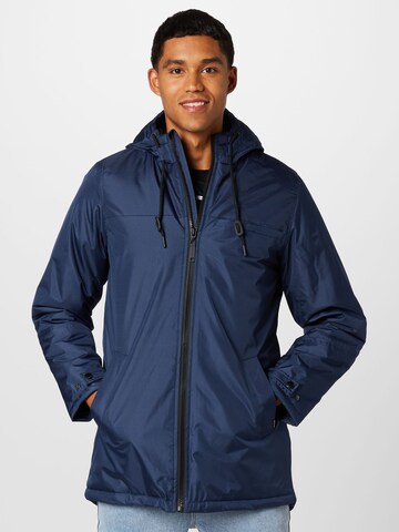 BLEND Between-season jacket in Blue: front