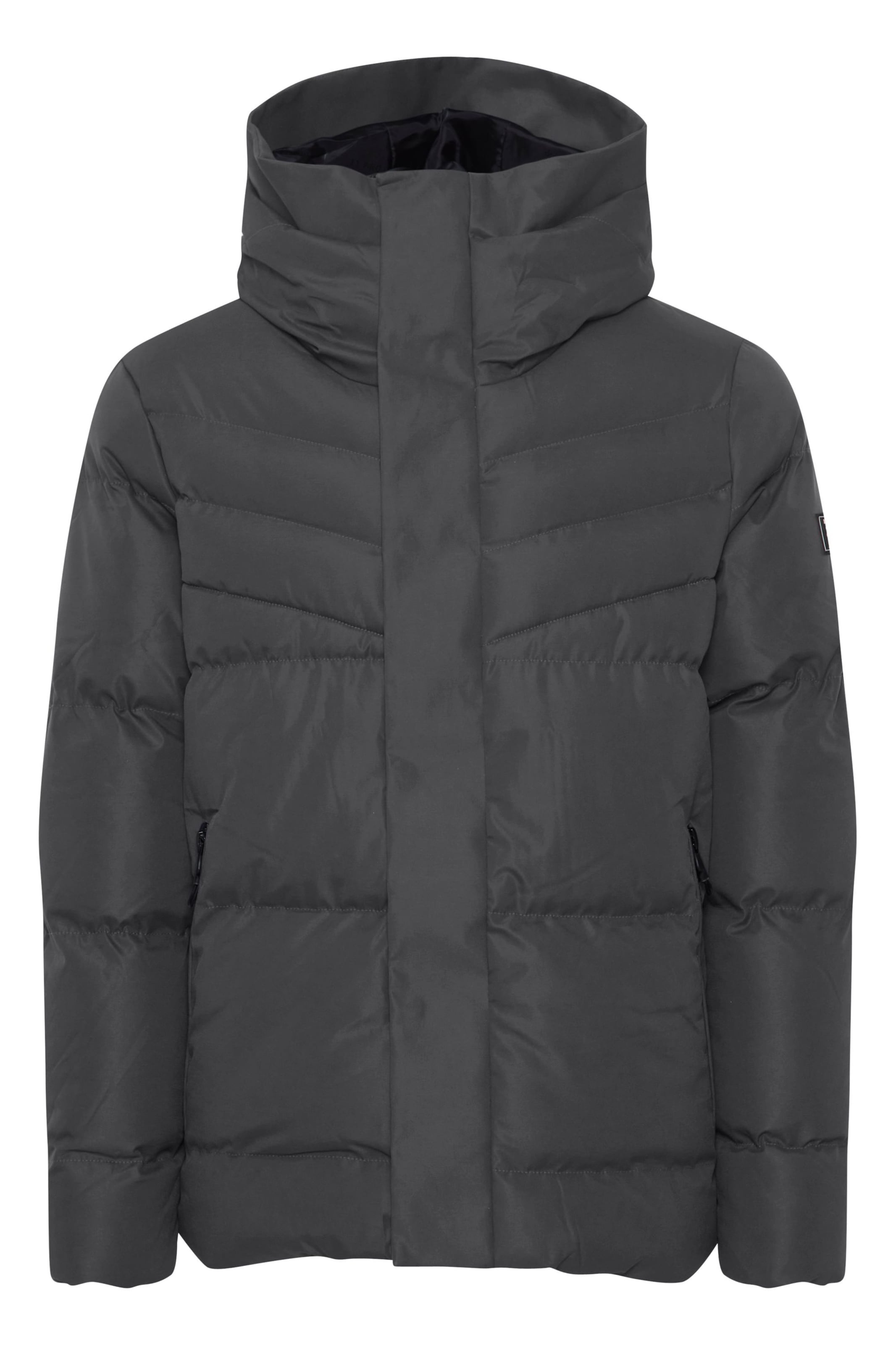 11 Project Winterjas 'Demir' in Grijs: voorkant