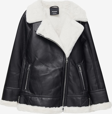 Veste d’hiver Pull&Bear en noir : devant