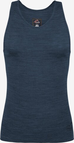 normani Onderhemd 'Quilpie' in Blauw: voorkant