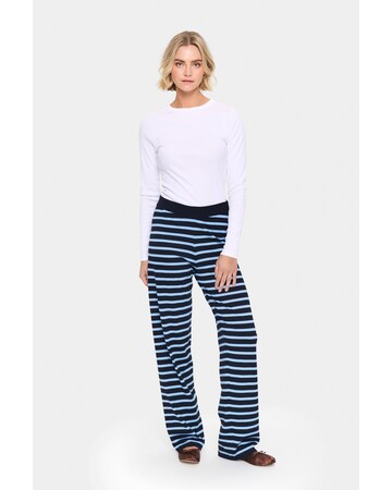 SAINT TROPEZ Regular Hose 'Mila' in Blau