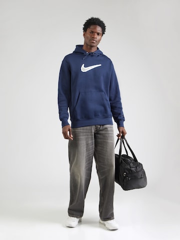 Bluză de molton 'CLUB' de la Nike Sportswear pe albastru