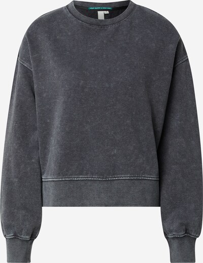QS by s.Oliver Sweatshirt in Dark grey / Black, Item view