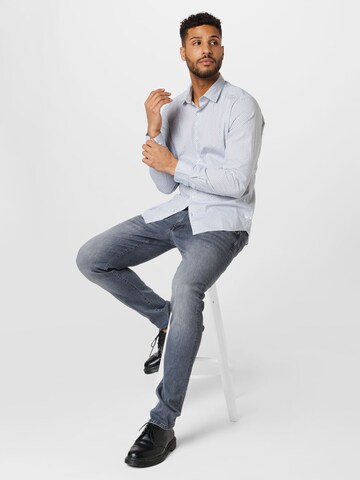 s.Oliver Slim Fit Skjorte i hvid