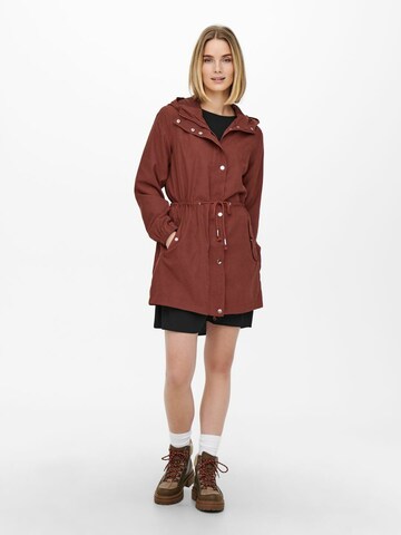 JDY Between-Season Jacket in Brown