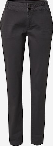 Pantalon chino QS en gris : devant