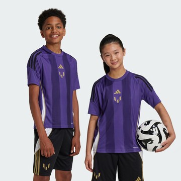 ADIDAS PERFORMANCE Funktionsshirt 'Messi' in Lila: Vorderseite