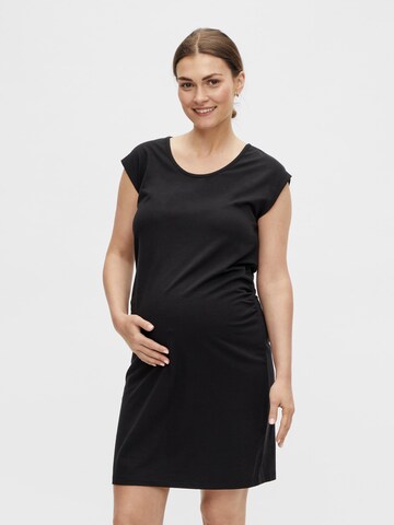 MAMALICIOUS - Vestido 'Jade' en negro: frente