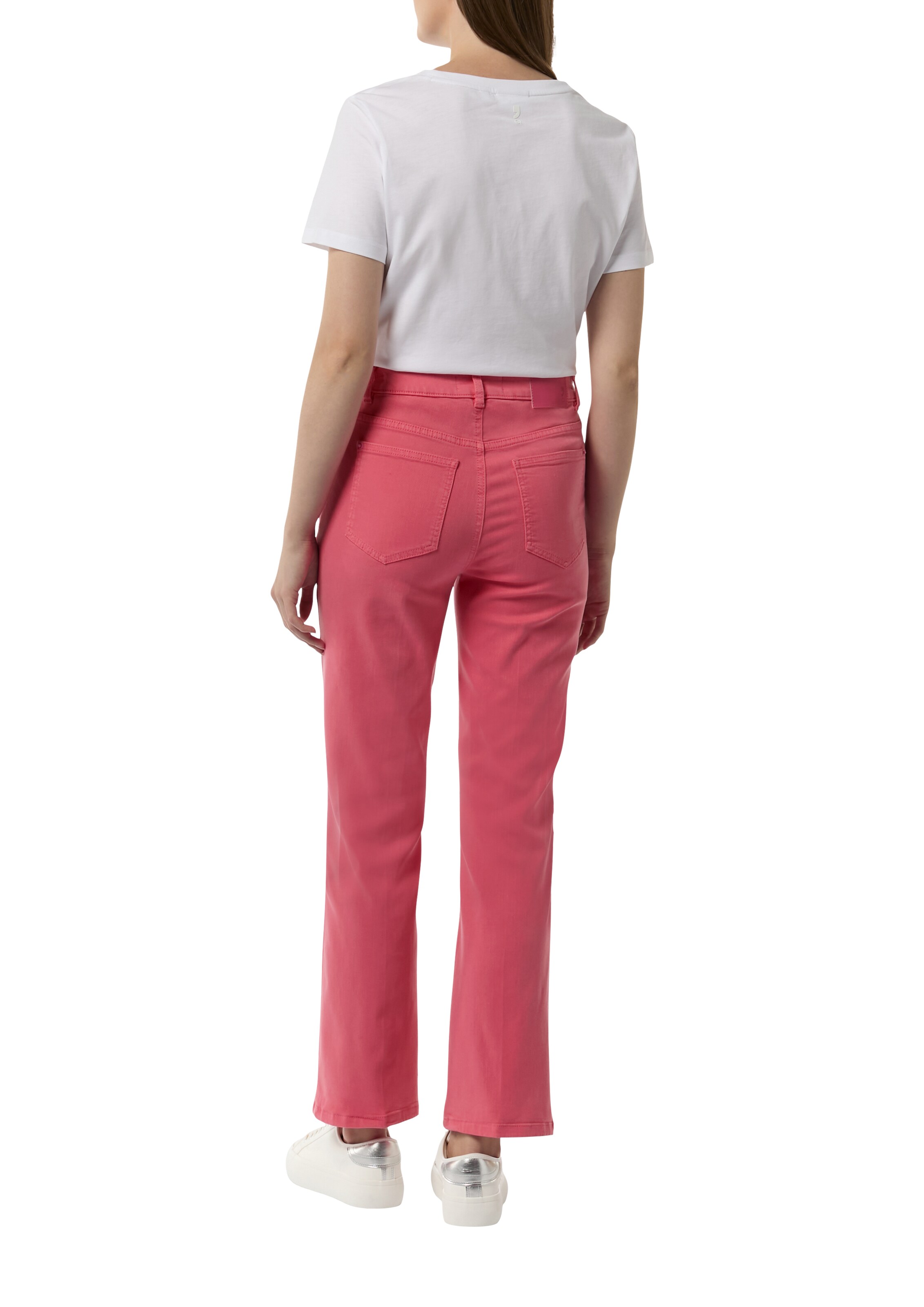 comma casual identity Flared Hose in Pink
