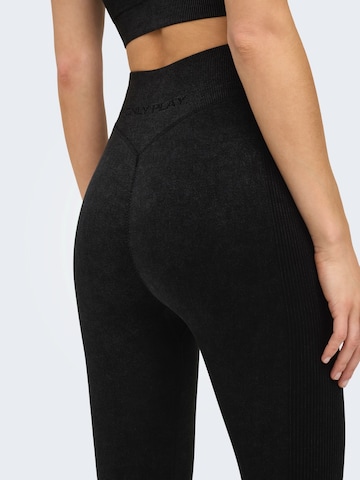 ONLY PLAY Skinny Sporthose 'ONPEdda' in Schwarz