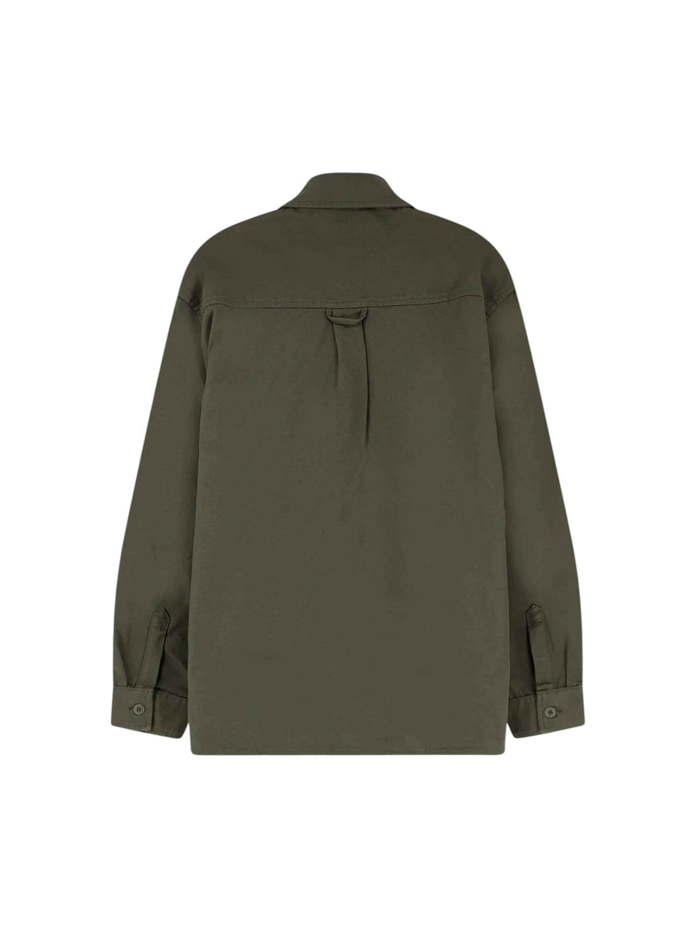 Fit confort Chemise 'Kelly Shirt Jac Leaf' Carhartt WIP en vert