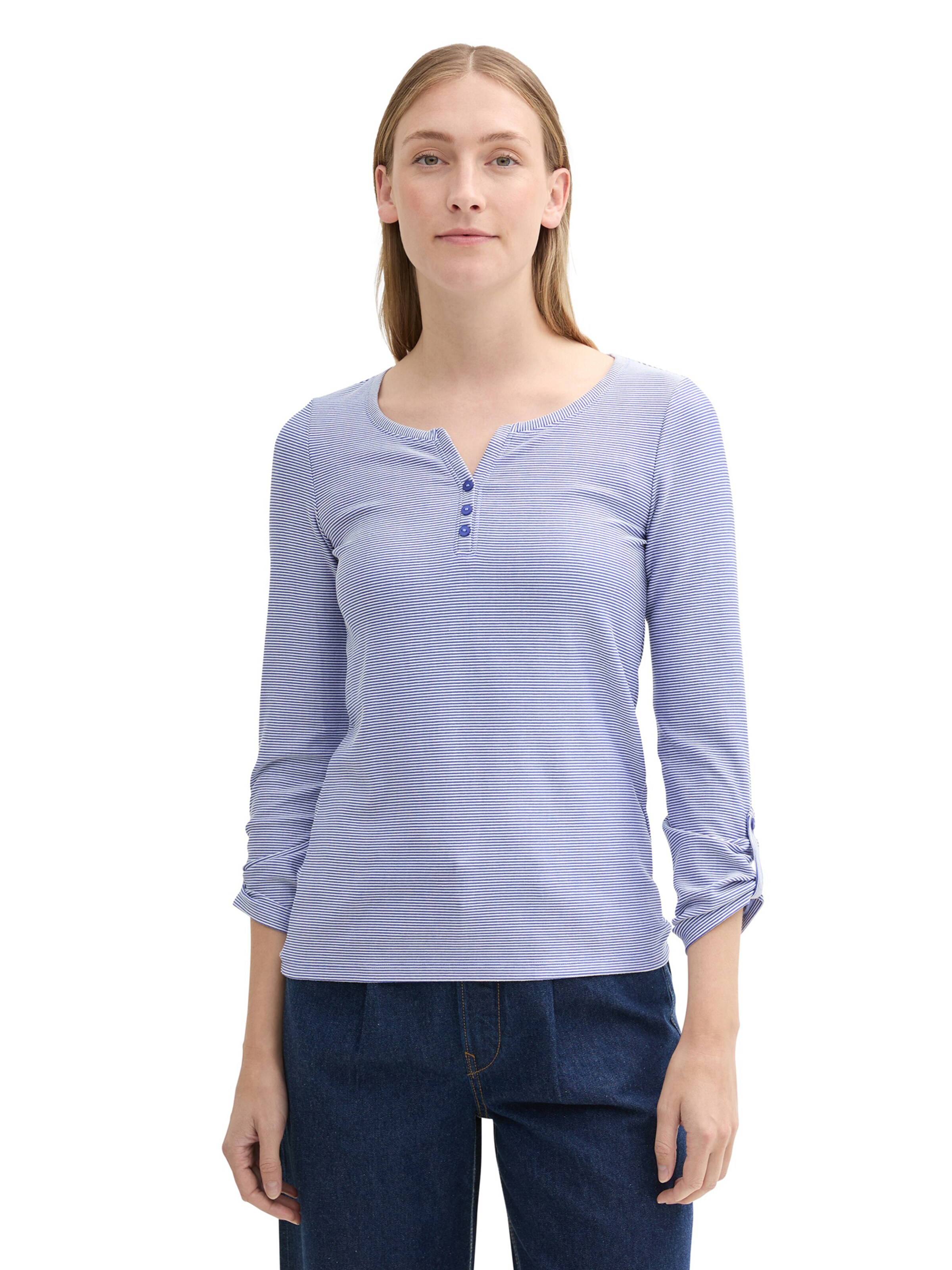 TOM TAILOR T-shirt i blå: framsida