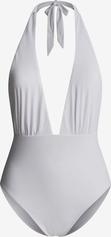Red Bull Racing x Pepe Jeans Triangle Swimsuit 'RBR' in White: front