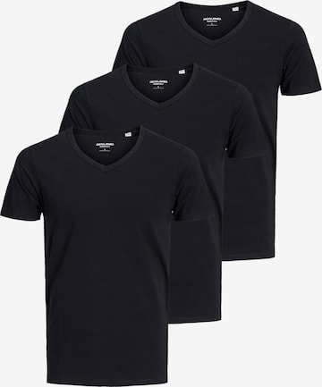 JACK & JONES Shirt 'Essentials' in Black: front