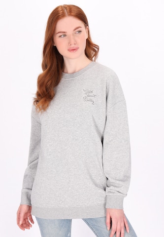 DreiMaster Vintage Sweatshirt in Grey: front