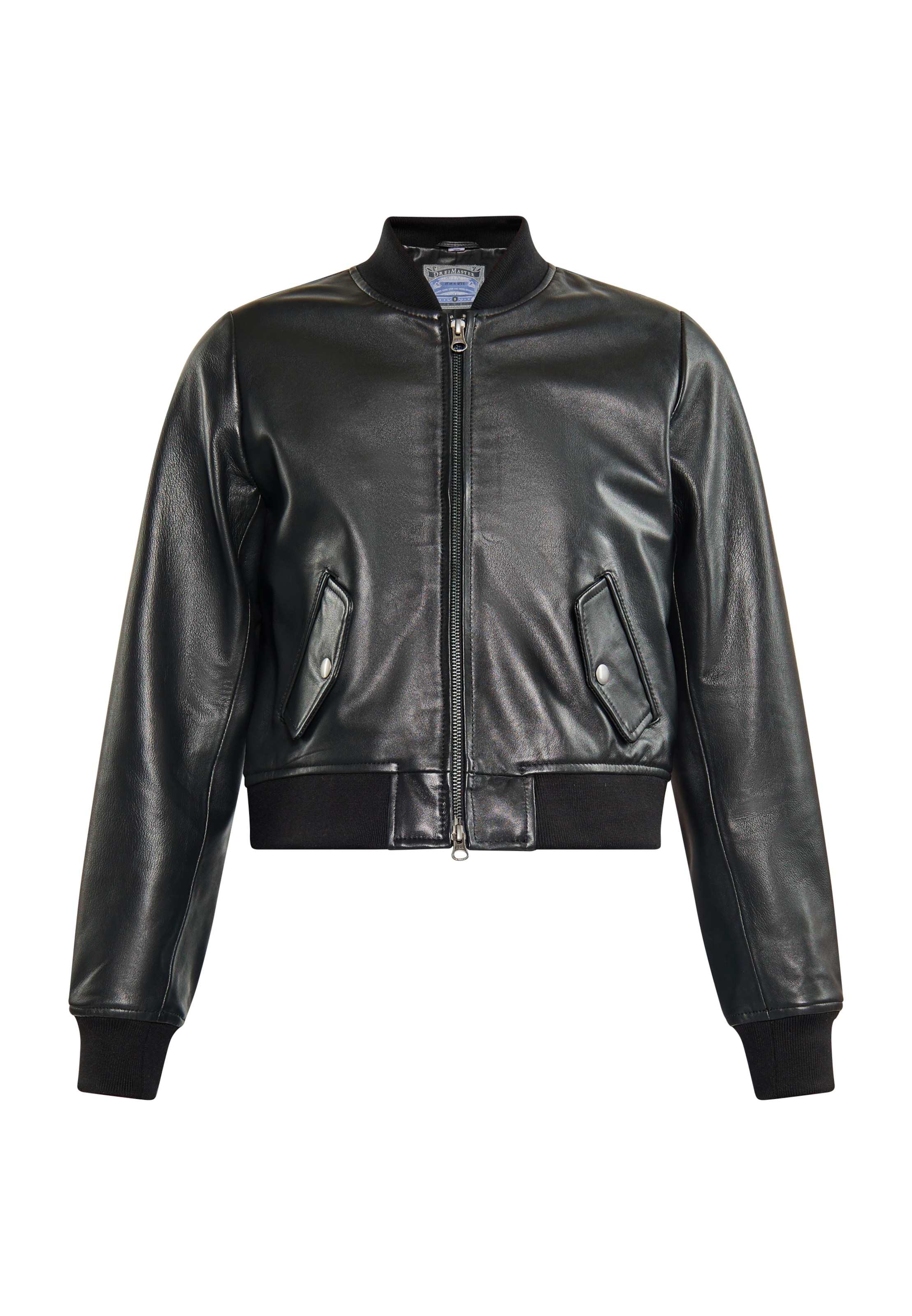 DreiMaster VintagePrijelazna jakna - crna boja: prednji dio