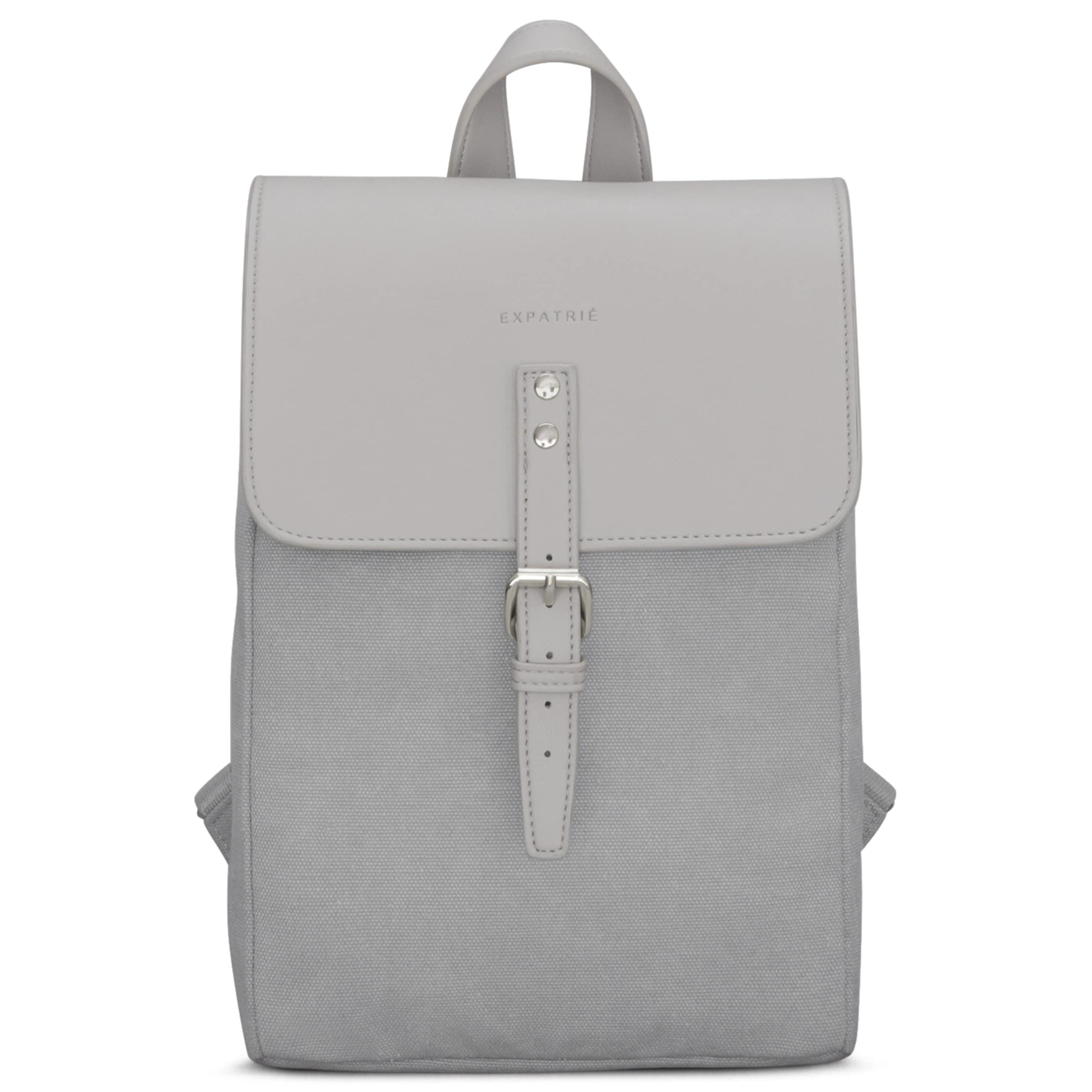 Zaino 'Anna Small Grey' di Expatrié in grigio: frontale