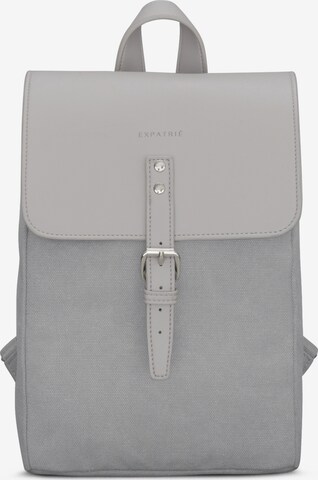 Expatrié Rucksack 'Anna Small Grey' in Grau: predná strana