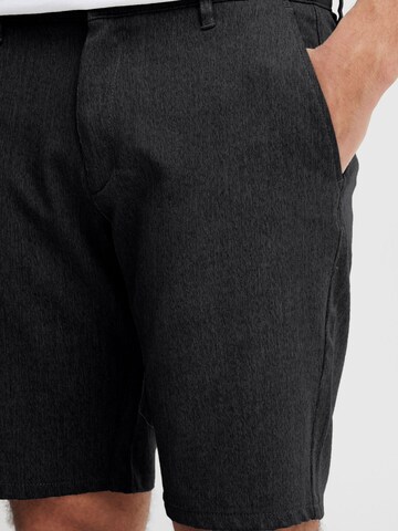 !Solid - Slimfit Calças chino ' Frederic ' em preto